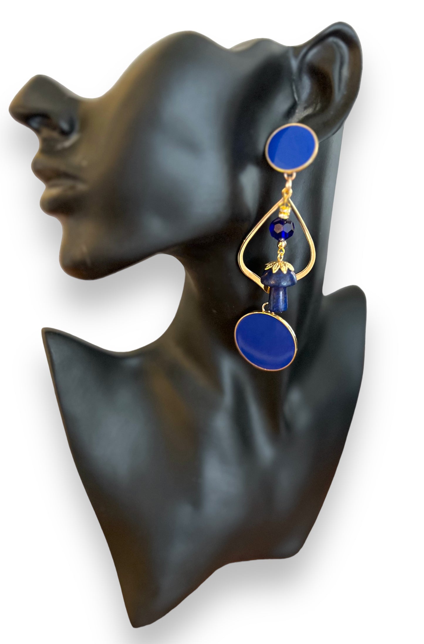 Blue Lapis Earrings