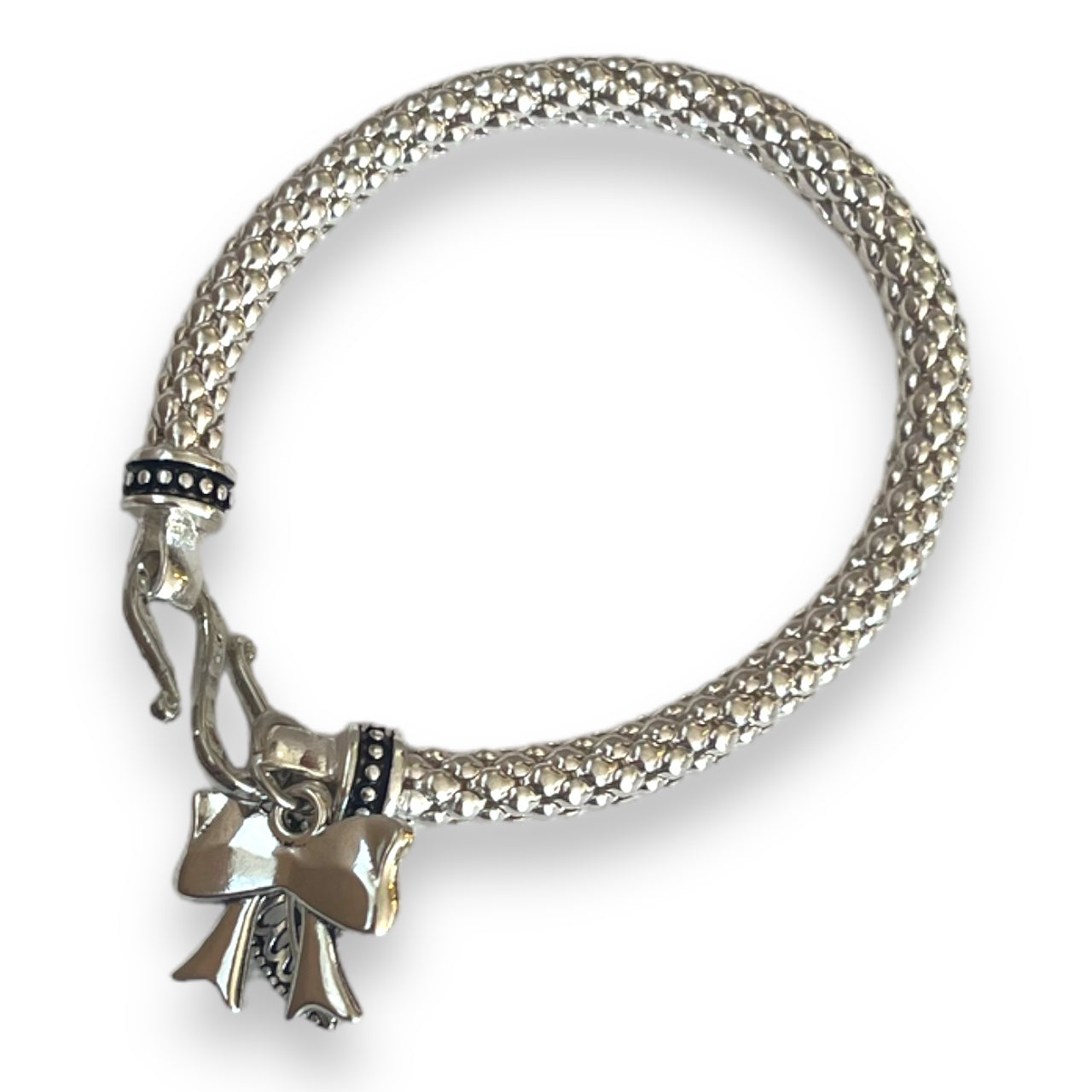 Silver Bow Bracelet