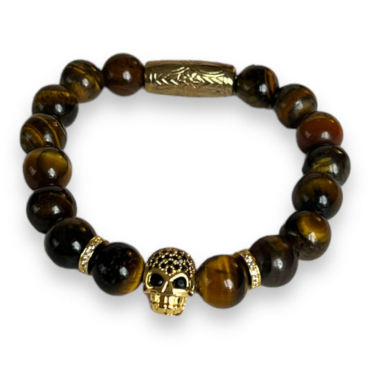 The Tiger Eye Skull