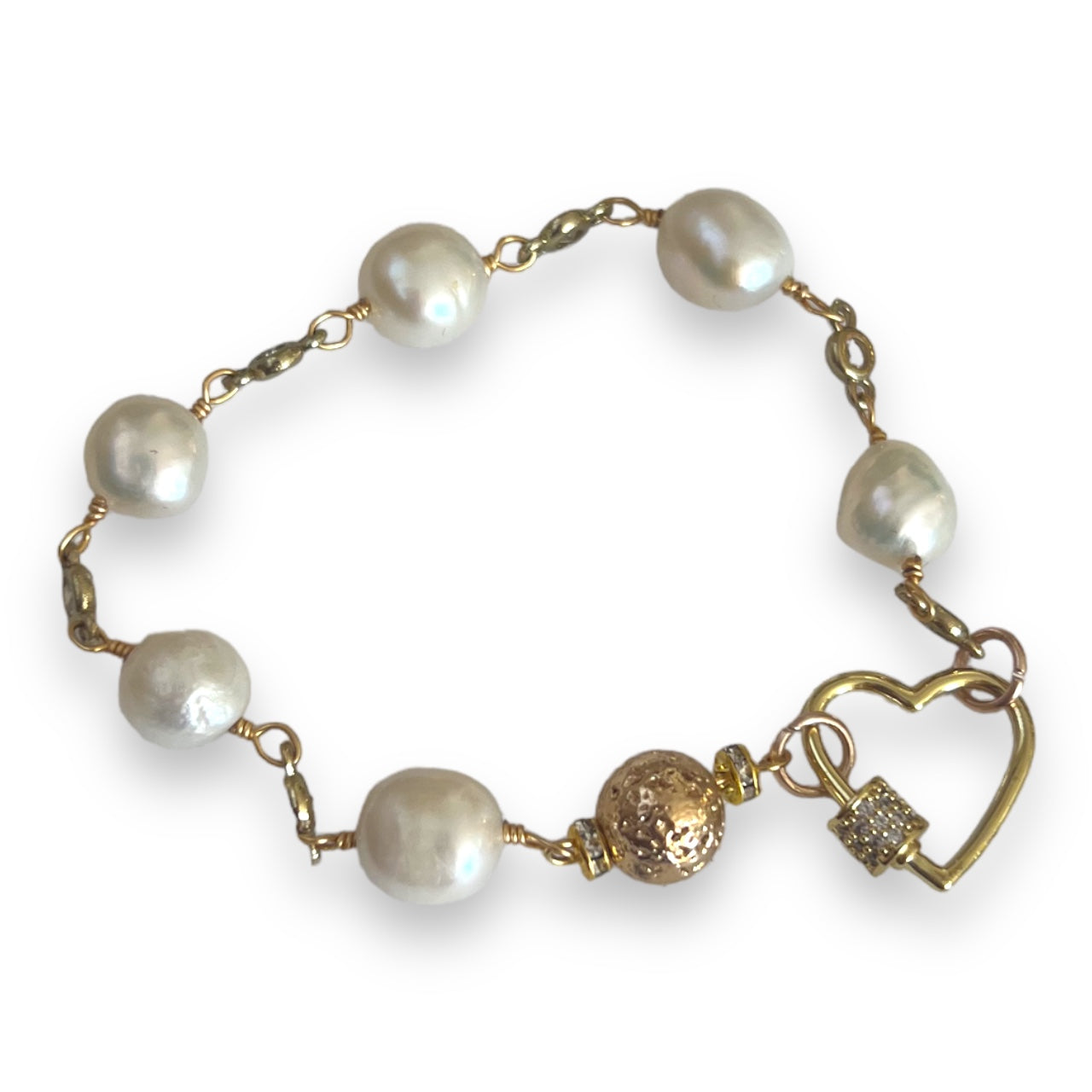 Golden Heart Bracelet