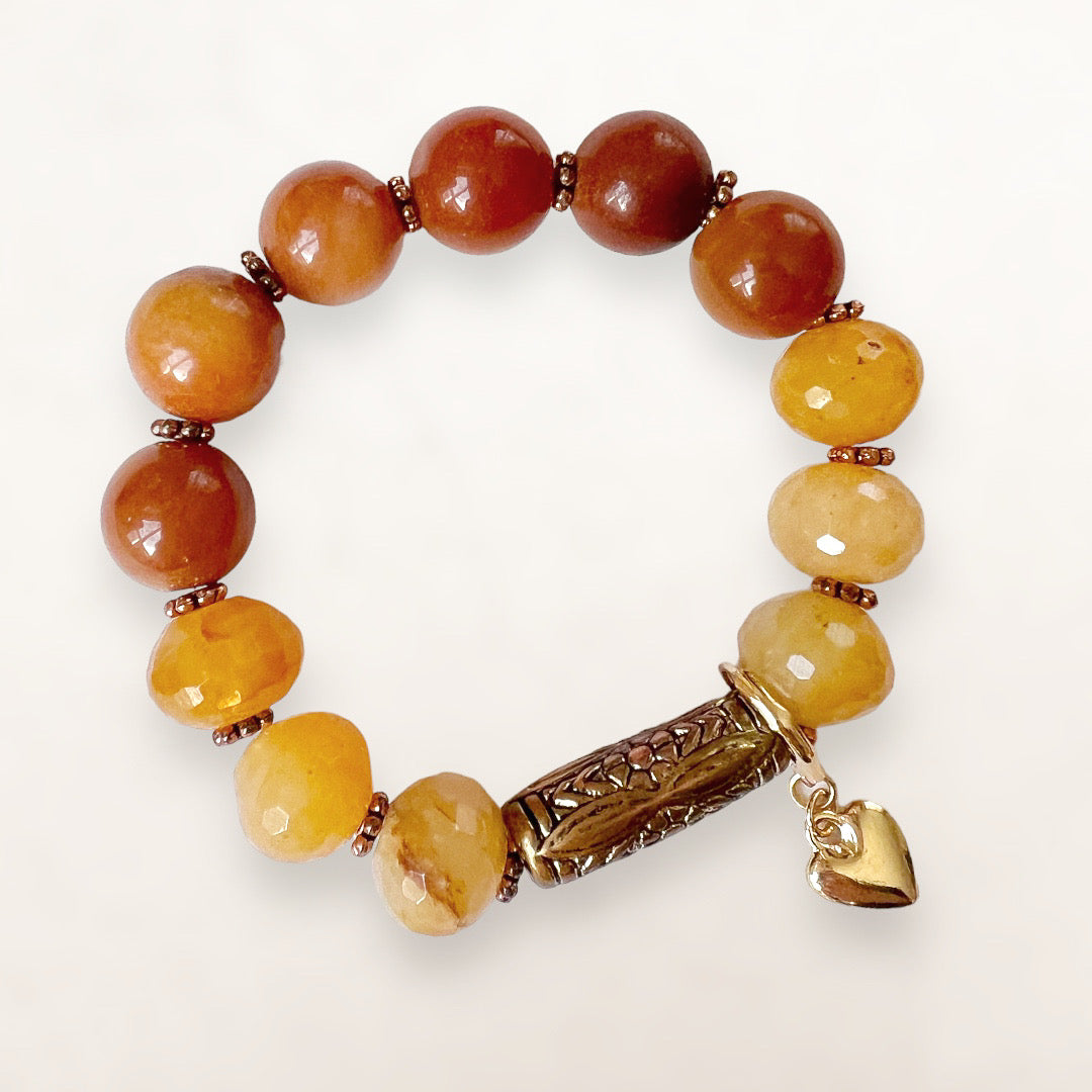 Shiva Lingam Gem Bracelet