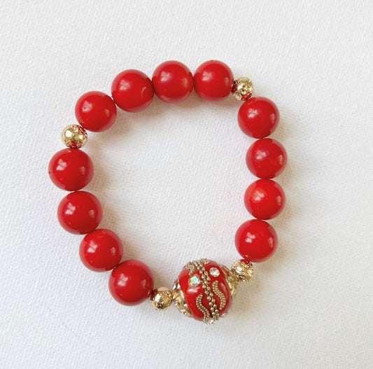 Red Coral Bracelet